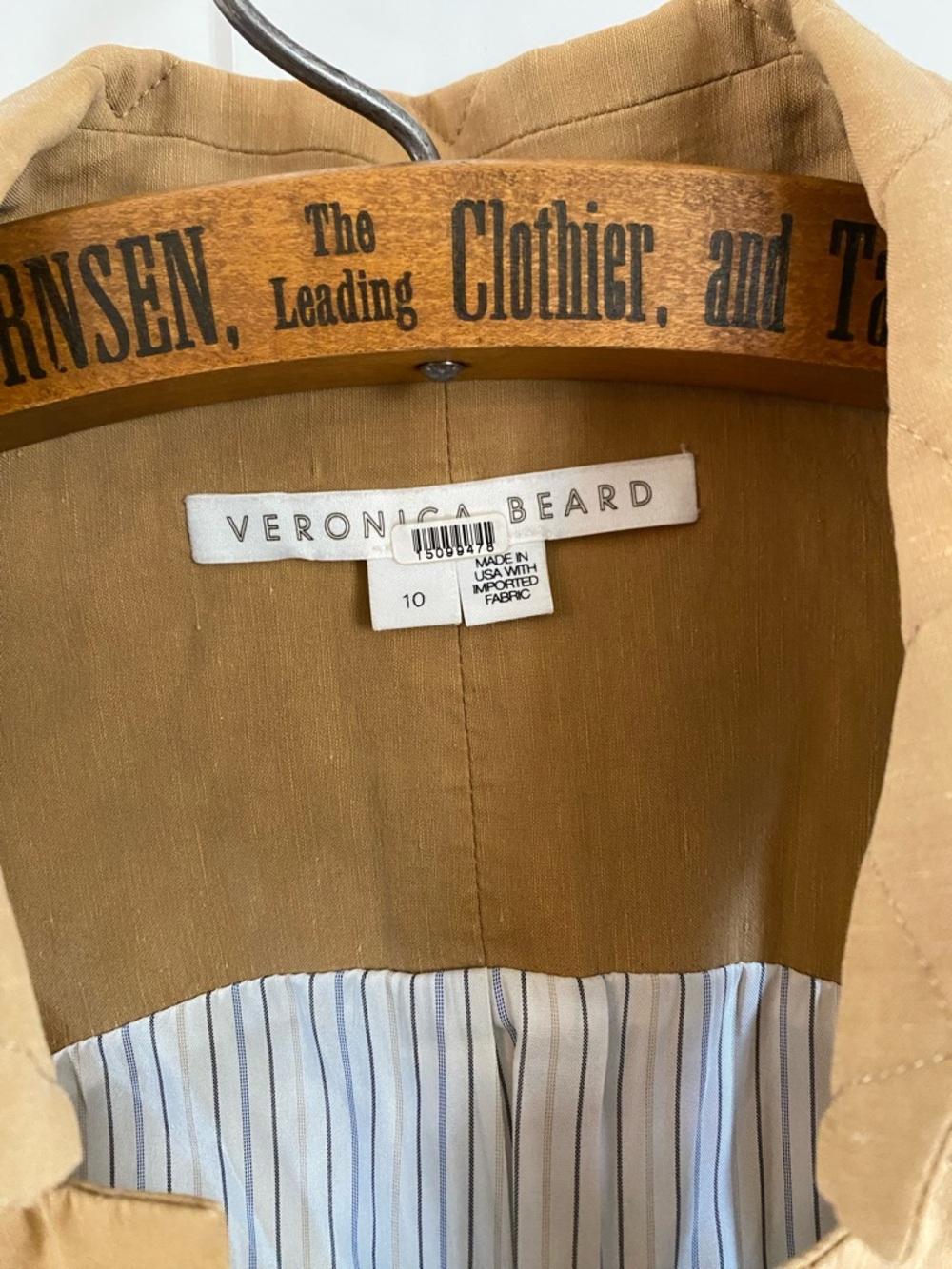 Veronica Beard Luxury Sleeveless Double-Breasted Vest L - Picture 2 of 6
